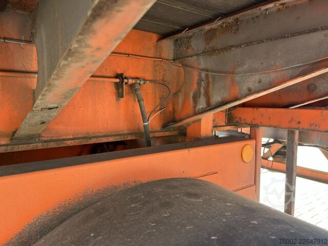 Platform aanhanger Nooteboom OVB-73-04, 73 tons Ballast trailer, 4 axles, 3 ...