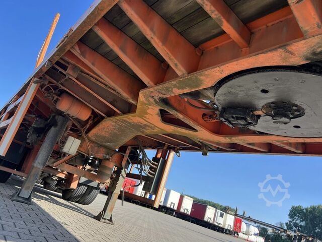 Platform aanhanger Nooteboom OVB-73-04, 73 tons Ballast trailer, 4 axles, 3 ...