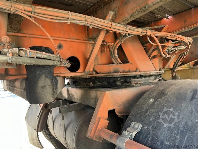 Platform aanhanger Nooteboom OVB-73-04, 73 tons Ballast trailer, 4 axles, 3 ...