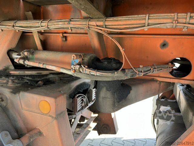 Platform aanhanger Nooteboom OVB-73-04, 73 tons Ballast trailer, 4 axles, 3 ...