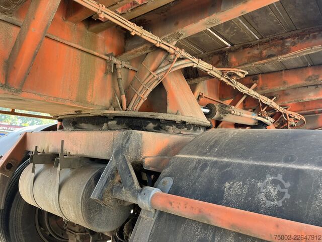 Platform aanhanger Nooteboom OVB-73-04, 73 tons Ballast trailer, 4 axles, 3 ...