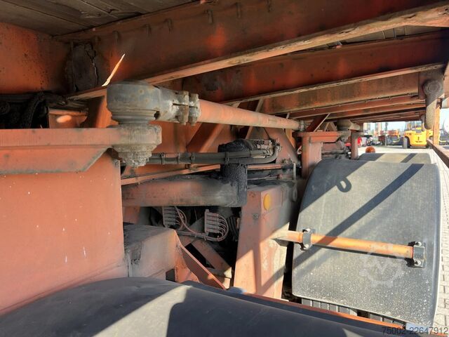 Platform aanhanger Nooteboom OVB-73-04, 73 tons Ballast trailer, 4 axles, 3 ...