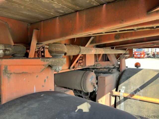Platform aanhanger Nooteboom OVB-73-04, 73 tons Ballast trailer, 4 axles, 3 ...
