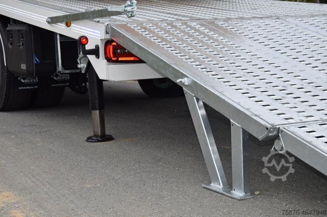 Autószállító teherautó MAN TGM 15.290 Maschinentransporter