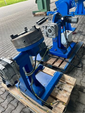 Svejsning drejeskive, positioner Müller Opladen MO-DT 300 HW 125