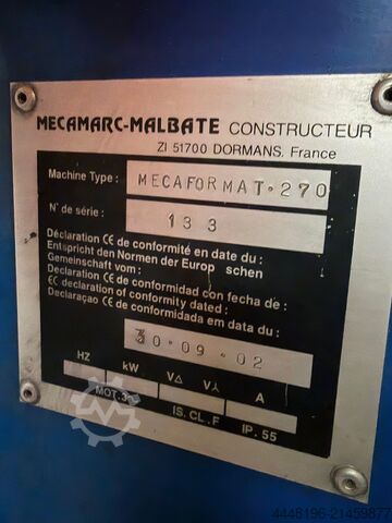 Flexographic printing press MALBATE MACAFORMAT 270