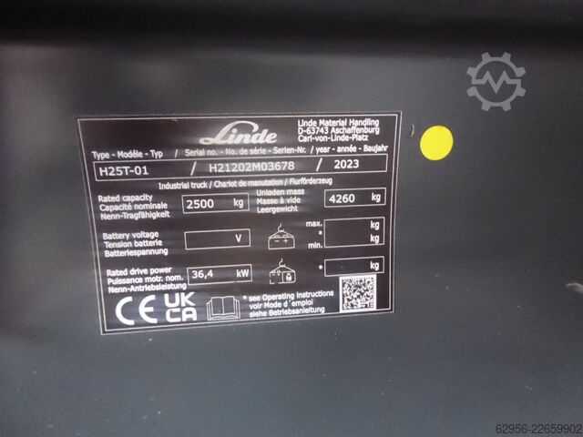 Treibgasstapler Linde H25T-01