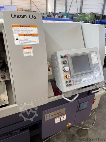 CNC Citizen C16-VI 2004-es évjáratú, Genius 118-as szállítópályával (IntNr230440) Citizen Machinery C16-VI