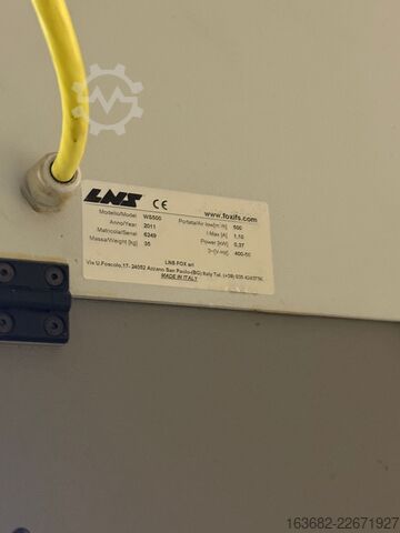 Używany LNS FOX IFS ABSOLUTE WS 500, rok prod. 2011, instalacja odciągu mgły olejowej, nr wewnętrzny LNS WS 500