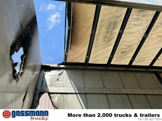 Platós teherautó Tang Pritschenaufbau, Curtainsider, Edscha,