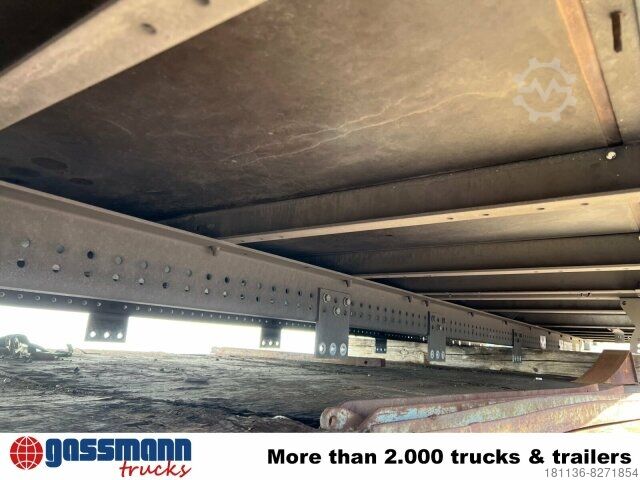 Platós teherautó Tang Pritschenaufbau, Curtainsider, Edscha,