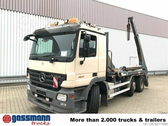 Speciale doeleinden vrachtwagen HIAB Multilift SLT 180 Tele-Absetzanlage