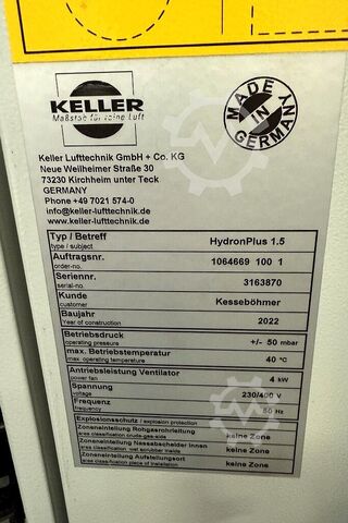 Extracção KELLER HYDRON PLUS 1.5