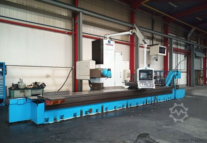 Sängfräs med rörlig pelare & CNC Soraluce SL8000 X: 6500 - Y: 1600 - Z: 900 mm CNC
