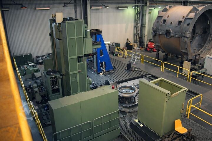 Sängfräs med rörlig pelare & CNC Parpas ML120-1 -8 axes X: 12 000- Y: 3500- Z: 1250 mm CNC