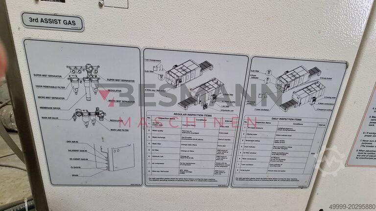 Lasersnijmachine Mazak Optiplex Nexus 3015 Fiber 4KW