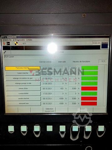 Lasersnijmachine TRUMPF Trumatic 3050 (L15) 6KW  / 5030 classic