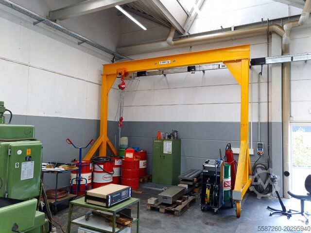 Mobiele portaalkraan, draagvermogen 5.000 kg Carl Stahl Portalkran mobil, Tragfähigkeit 5.000 kg