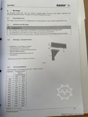 Mobilni portalni kran, nosivost 5.000 kg Carl Stahl Portalkran mobil, Tragfähigkeit 5.000 kg