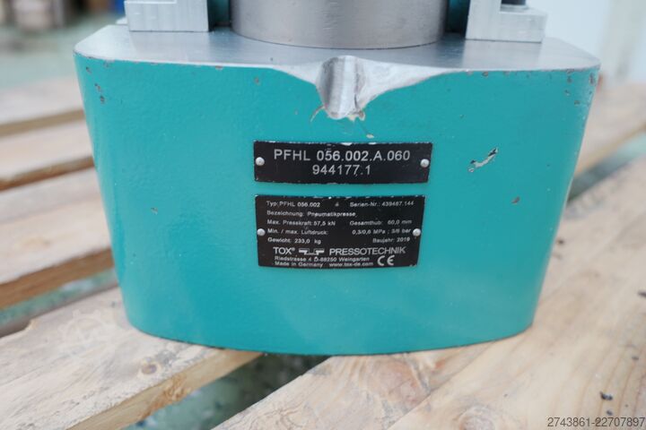 Prensa pneumática de alavanca articulada TOX PFHL 056.002.A.060