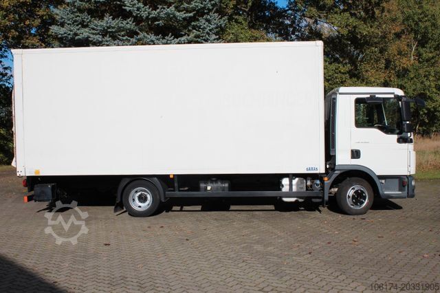 Furgon skrzyniowy MAN TGL 8.180 BL Koffer LBW AHK 3 Sitze  Euro6