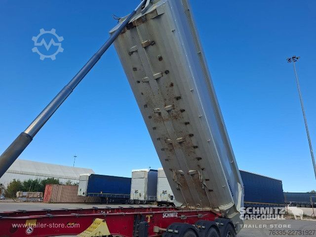 Semi-reboque basculante Schmitz Cargobull Tipper Steel half pipe body 24m³