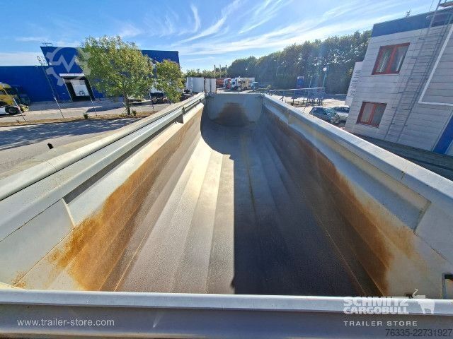 Semi-reboque basculante Schmitz Cargobull Tipper Steel half pipe body 24m³