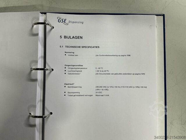 Helyhez kötött gép GSE Colorsat Compact