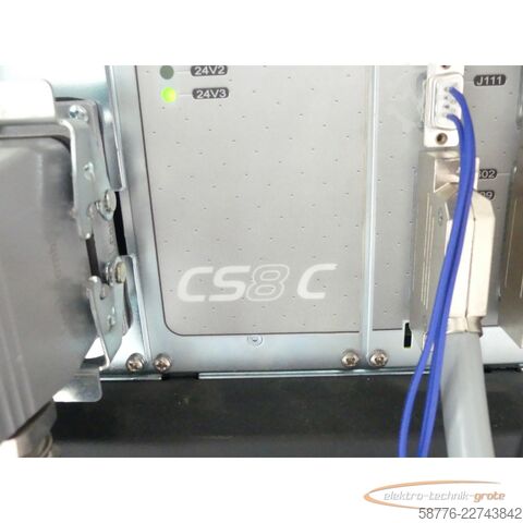 Component  Stäubli TX90 industrieller Roboterarm mit kompletter Steuerung und Bedienpanel