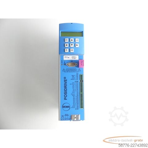Component Stöber FDS50007/L Posidrive MDS5000 . 49029 Ge. Nr: 8706279 SN: 8712903