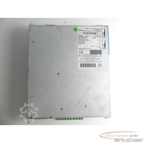 Componente Stöber FDS5055/L Posidrive Servoantrieb HW 11 SW 5.3C SN: 8702144