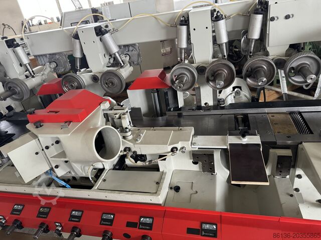 Planer and moulder WEINIG Hydromat 23 Lamelliermaschine