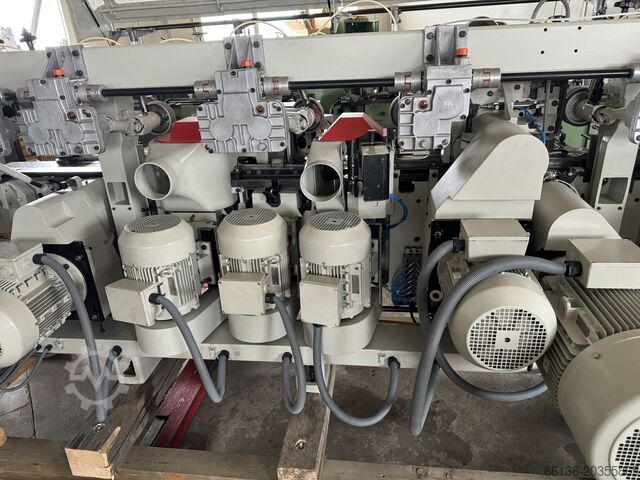 Planer and moulder WEINIG Hydromat 23 Lamelliermaschine