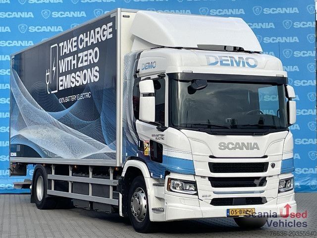 Camion caisson Scania P 230 B4x2NA ELECTRIC TAIL LIFT 2.5T 760X250X264CM
