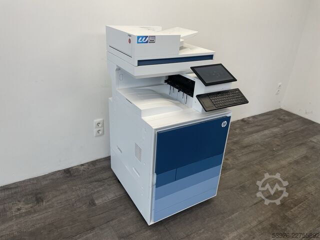 Kantoorprinter HP Color LaserJet Flow E87740 incl. Duplex only 2300 clicks