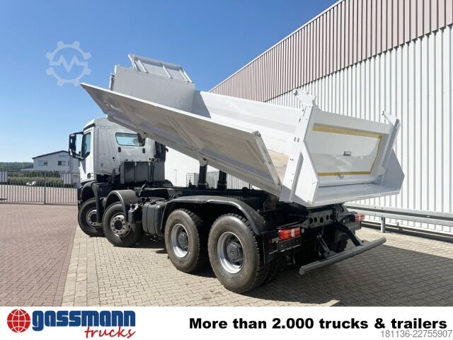 Billenő teherautó Mercedes-Benz Arocs 4142/48 K 8x4/4, Meiller Bordmatik links
