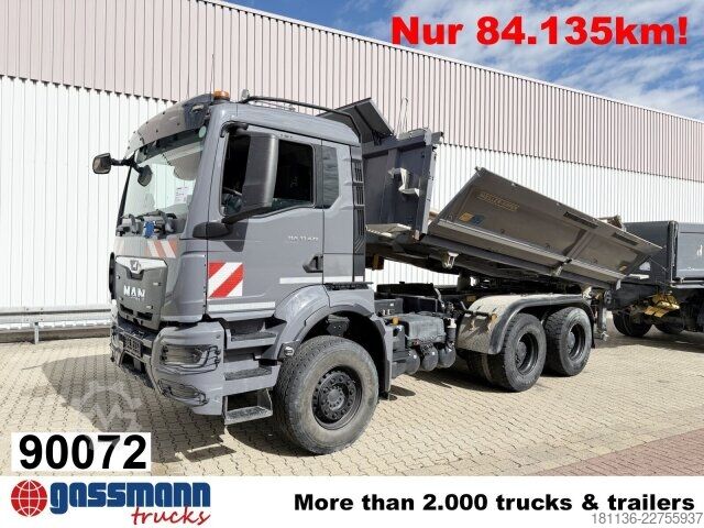 Billenő teherautó MAN TGS 33.470 6x4 BL, Navi, Bordmatik