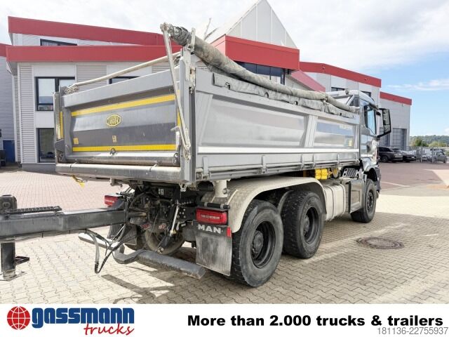Tipvogn MAN TGS 33.470 6x4 BL, Navi, Motorabtrieb, Bordmatik