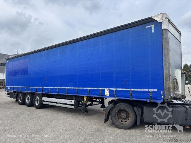 Open semitrailer with tarp Schmitz Cargobull Semitrailer Curtainsider Standard
