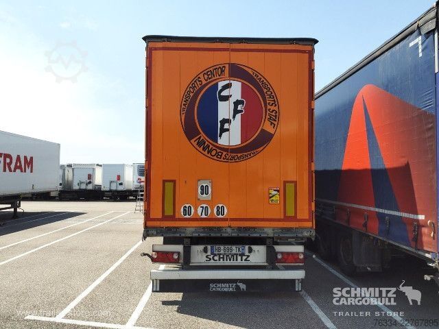 Semi-reboque aberto com lona Schmitz Cargobull Semitrailer Curtainsider Standard