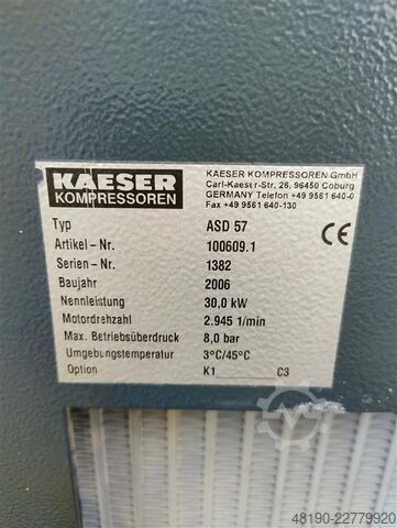 Vijčani kompresor Kaeser ASD57
