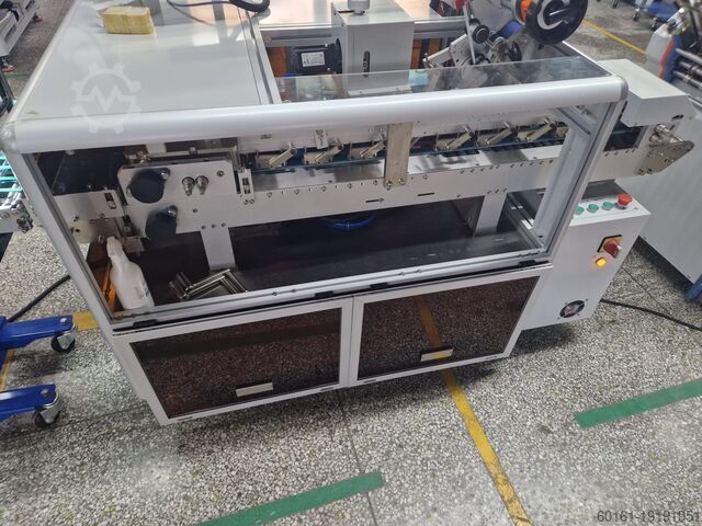 Folding machine/closure labeler ALPHA Maschinen