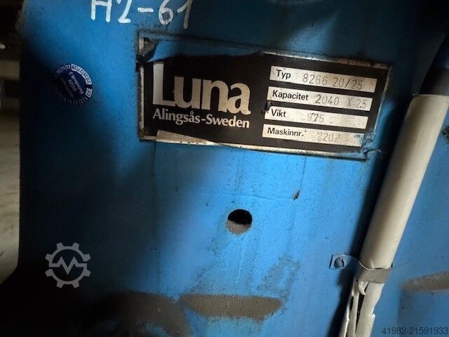  LUNA Schweden 8266 20/2,5