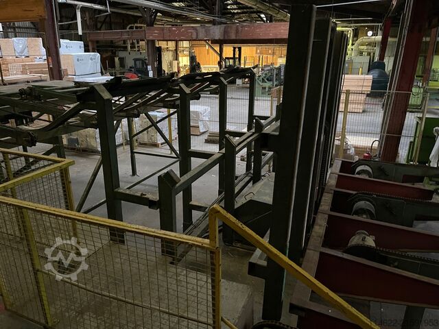 Mechanizace hoblovny se stohovačem JONAB 