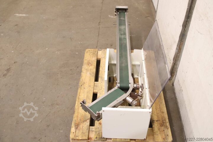 Transportband 4,2 m/min afgewinkeld unbekannt 1355/340 x 80 mm abgewinkelt