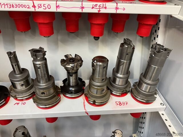 Ormarić za alat sa držačem za alate  SK 50 Werkzeugaufnahmen