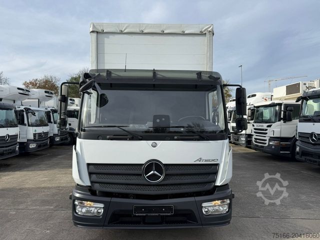 Curtain sider van MERCEDES-BENZ ATEGO 818 L Pritsche/Plane 6,4 m LBW 1 T*SCHIEBE