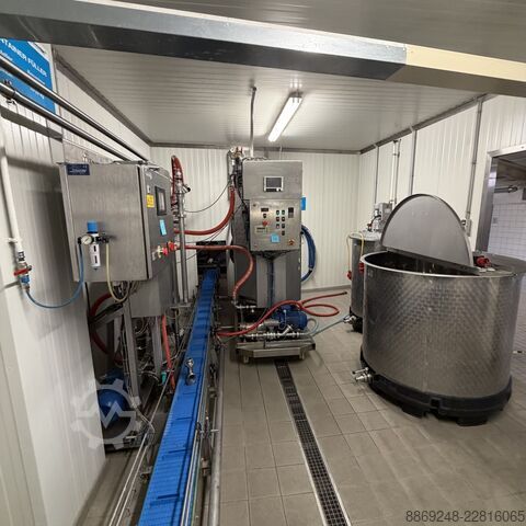 Drankenmachine Kreuzmayr Postmix Containerabfüllanlage