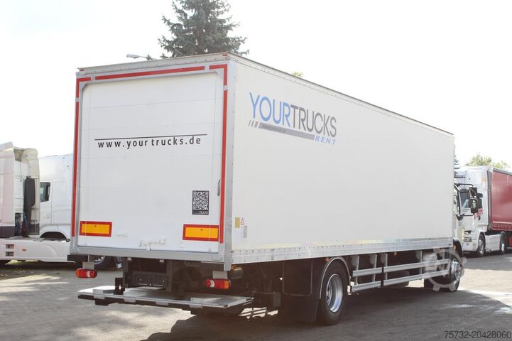 Box truck Daf LF  280 Koffer   Klima LDW Rolltor LBW  149Tkm