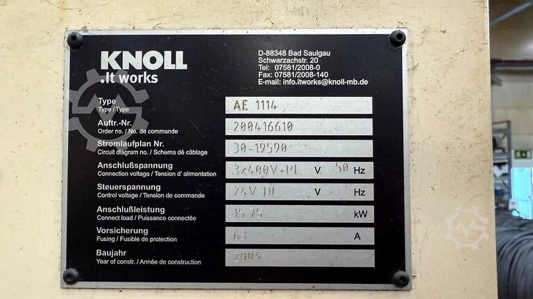 Máquina multihusillo SCHÜTTE SF 32S